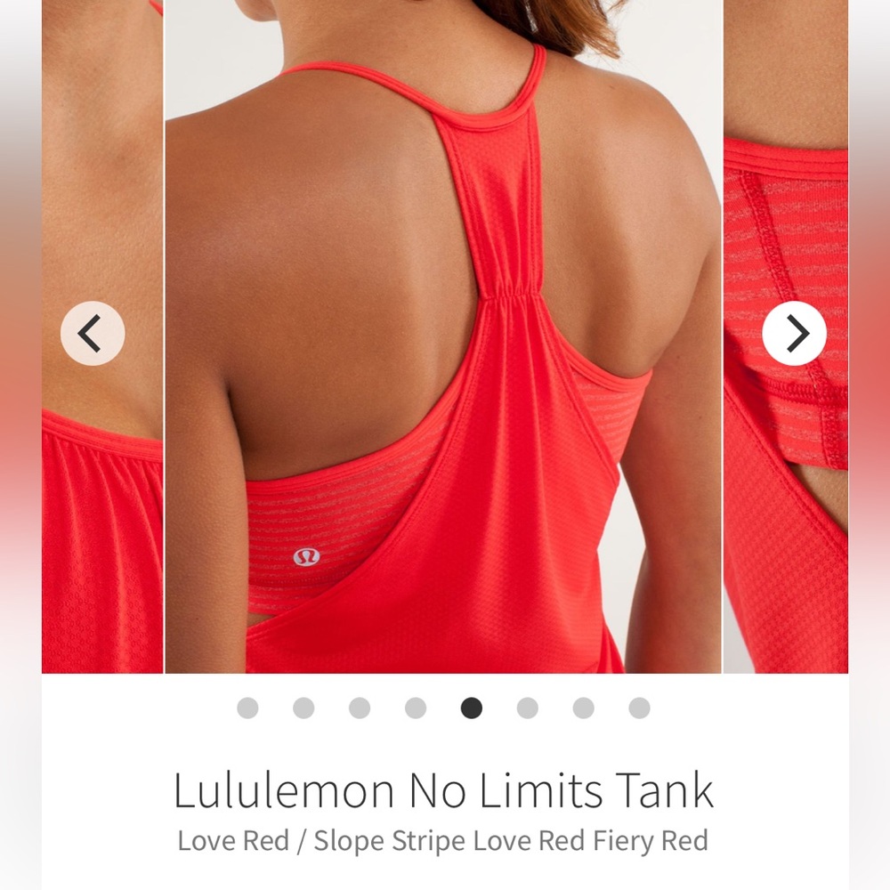 Lululemon No Limits Racer Back Tank - Picture 2 of 8